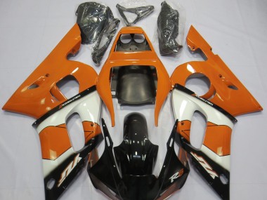 98-02 Naranja Blanco & Negro R6 Carenado