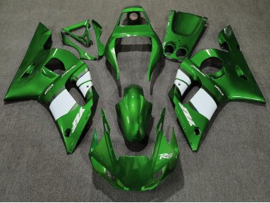 98-02 Verde Intenso & Blanco R6 Carenado