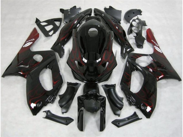 98-07 Llama Roja YZF600 Carenado