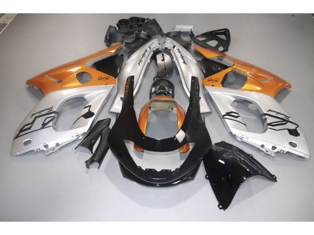 98-07 Naranja Brillante Plata & Negro YZF600 Carenado 98-07 Naranja Brillante Plata & Negro YZF600 Carenado