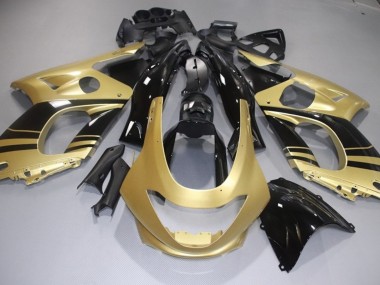 98-07 Oro Brillante & Negro YZF600 Carenado