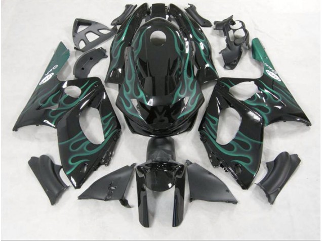 98-07 Verde Esmeralda Llama YZF600 Carenado