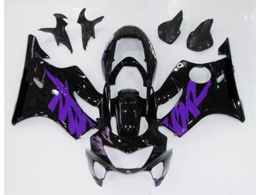 99-00 Negro Brillante & Morado CBR600 F4 Carenado