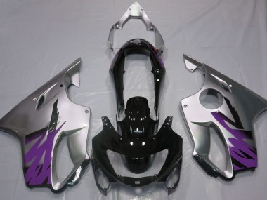 99-00 Plata Brillante & Morado CBR600 F4 Carenado