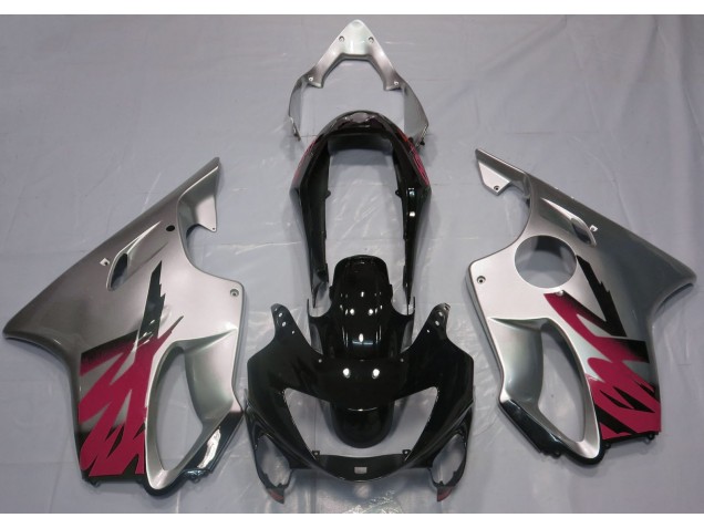99-00 Plata Brillante & Rojo CBR600 F4 Carenado 99-00 Plata Brillante & Rojo CBR600 F4 Carenado