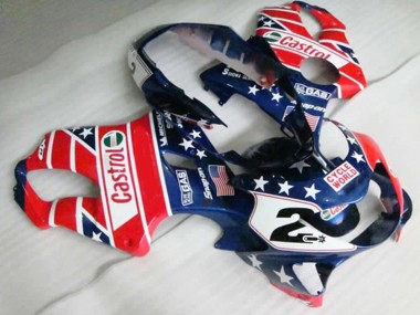 99-00 Rojo Castrol CBR600 F4 Carenado