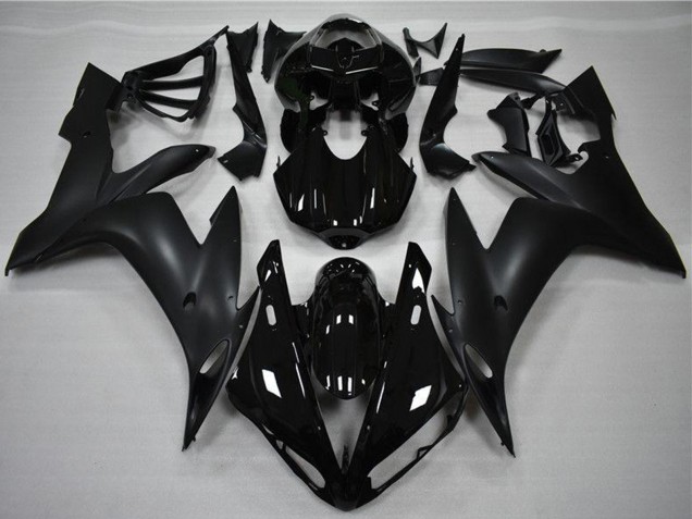 Carenados Moto Yamaha YZF R1 2004-2006 - Negro Brillante Negro Mate