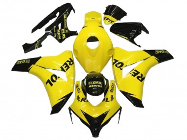 Carenados Moto Honda CBR1000RR 2008-2011 - Amarillo Negro Lustroso Repsol