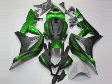 Carenados Moto Honda CBR600RR 2007-2008 - Verde Negro Mate