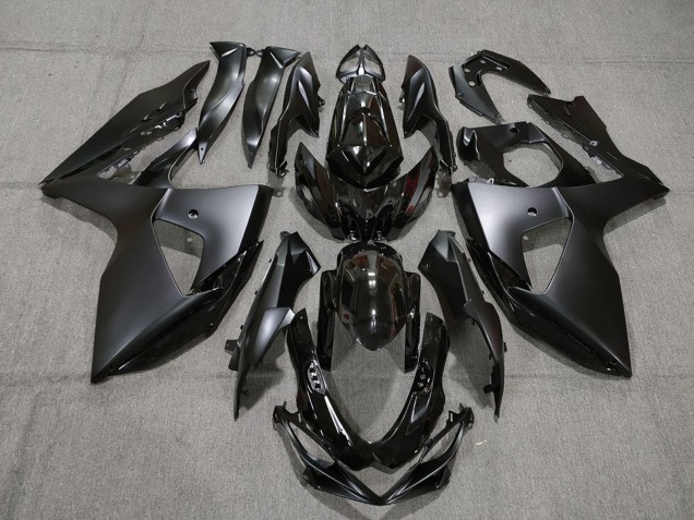 Carenados Moto Suzuki GSXR 1000 2009-2016 - Negro Brillante Negro Mate