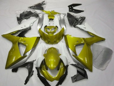 Carenados Moto Suzuki GSXR 1000 2009-2016 - Blanco Amarillo