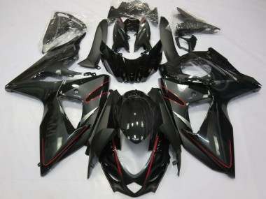 Carenados Moto Suzuki GSXR 1000 2009-2016 - Negro Brillante Rojo