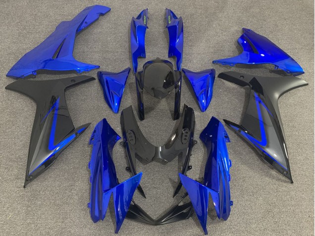 Carenados Moto Suzuki GSXR 600 / GSXR 750 2011-2024 - Azul Negro Gris