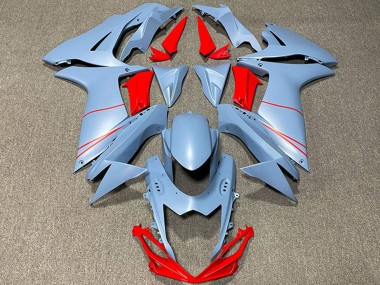Carenados Moto Suzuki GSXR 600 / GSXR 750 2011-2024 - Azul Mate Cielo Rojo