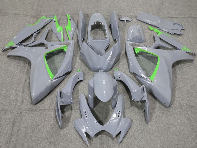 Carenados Moto Suzuki GSXR 600 / GSXR 750 2006-2007 - Nardo Gris Verde