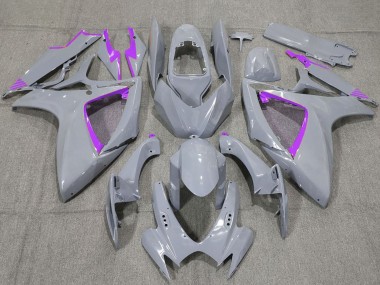 Carenados Moto Suzuki GSXR 600 / GSXR 750 2006-2007 - Nardo Gris Púrpura