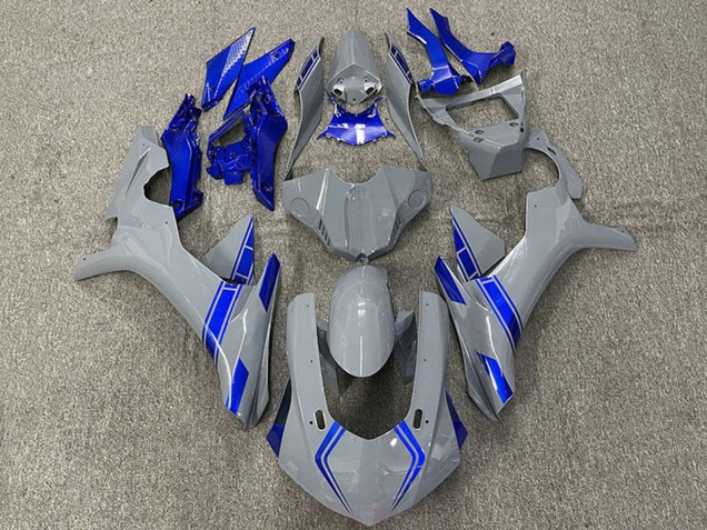 Carenados Moto Yamaha R1 2015-2019 - Nardo Gris Azul