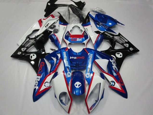 Carenados Moto BMW S1000RR 2009-2014 - Blanco Rojo Azul Negro Brillante OroBet HP