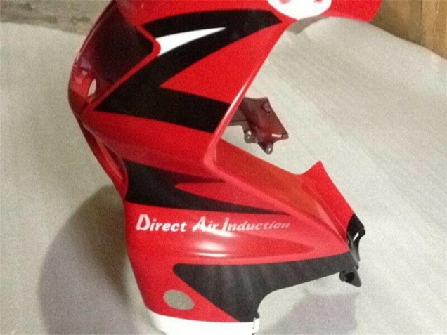 Carenados Moto Honda CBR600 F3 1995-1996 - Blanco Rojo Negro Brillante