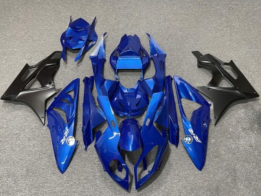 Carenados Moto BMW S1000RR 2009-2014 - Azul Negro Mate