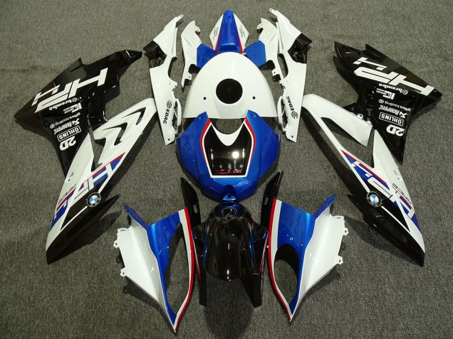 Carenados Moto BMW S1000RR 2009-2014 - Blanco Rojo Azul Negro Brillante HP