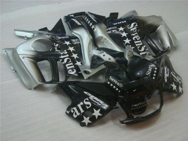 Carenados Moto Honda CBR600 F3 1995-1996 - Plata Negro Brillante SevenStars