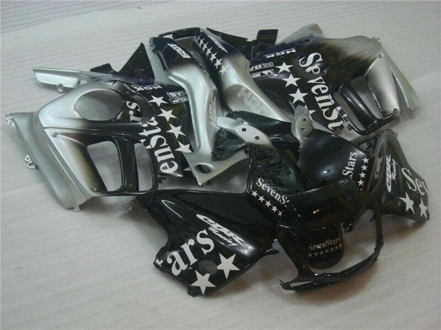 Carenados Moto Honda CBR600 F3 1995-1996 - Plata Negro Brillante SevenStars