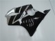 Carenado Moto Honda CBR600 F4i 2001-2003 - Plata Negro Brillante
