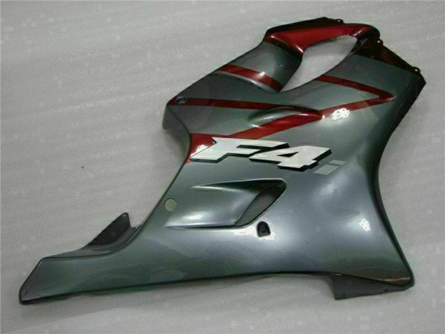 Kits Carenado Moto Honda CBR600 F4i 2001-2003 - Plata Rojo