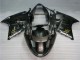 Carenados Moto Honda CBR1100XX Blackbird 1996-2007 - Negro Brillante Plata Llama