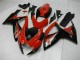 Carenados Moto Suzuki GSXR 600/750 2006-2007 - Rojo Negro Brillante