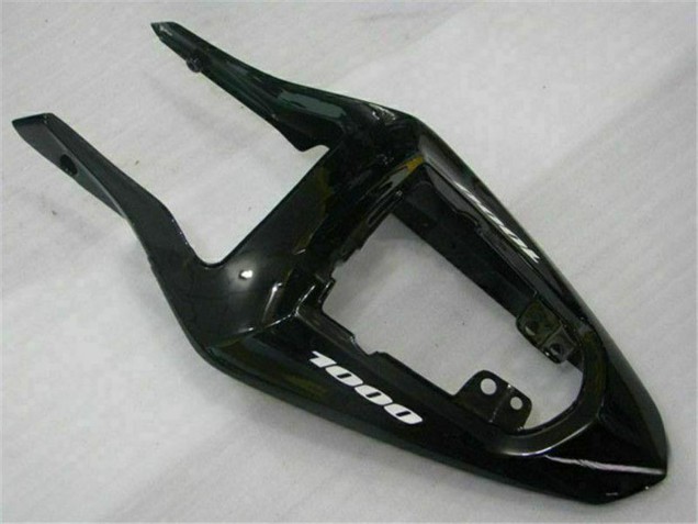 Carenados Moto Suzuki GSXR 1000 2003-2004 - Negro Brillante Oro Llama