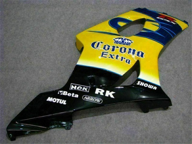 Carenados Moto Suzuki GSXR 1000 2003-2004 - Amarillo Azul Blanco Rojo Corona Motul