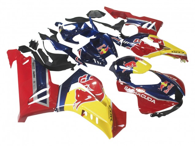 Carenados Moto Honda CBR1000RR-R 2020-2023 - Azul Amarillo Rojo Bull
