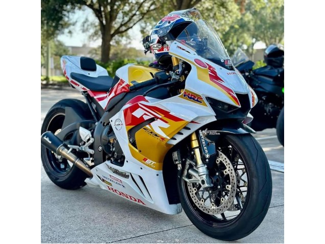 Carenados Moto Honda CBR1000RR-R 2020-2023 - Blanco Rojo Oro Motul HRC