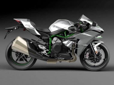 Carenados Moto Kawasaki Ninja H2 2015-2022 - Plata