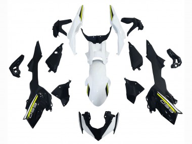 Carenados Moto Kawasaki Ninja Z650 2020-2025 - Blanco Negro Verde