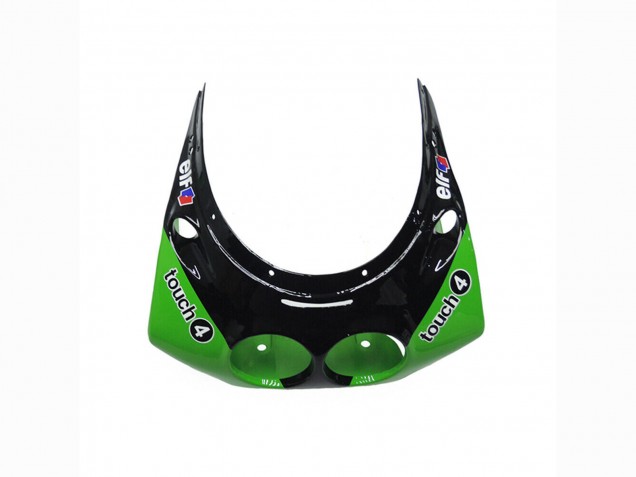 Carenados Moto Kawasaki ZXR250 1989-1990 - Verde Negro Brillante Elf Touch4 Bridgestone