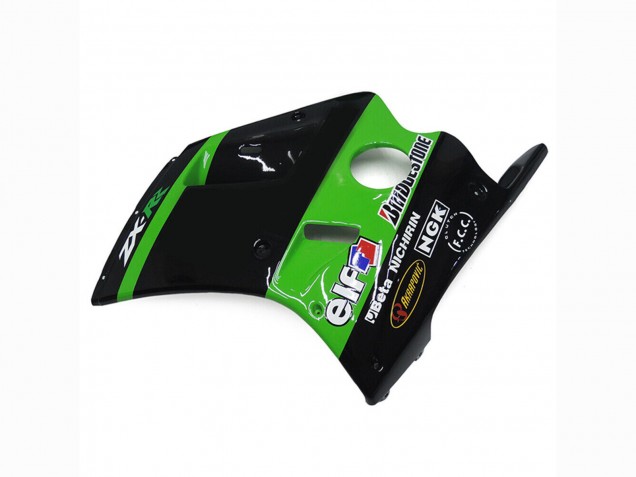 Carenados Moto Kawasaki ZXR250 1989-1990 - Verde Negro Brillante Elf Touch4 Bridgestone