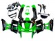 Carenados Moto Kawasaki ZZR600 1998-2003 - Verde Negro Monstruo Elf
