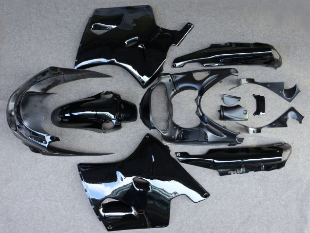 Carenado Moto Kawasaki ZZR1100 1993-2003 - Negro Brillante