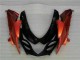 Carenados Moto Suzuki GSXR 1000 2009-2016 - Naranja Negro Brillante