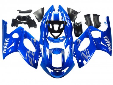 Carenados Moto Yamaha YZF600R Thundercat 1996-2007 - Azul Blanco Plata