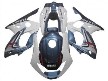 Carenados Moto Yamaha YZF600R Thundercat 1996-2007 - Azul Oscuro Blanco