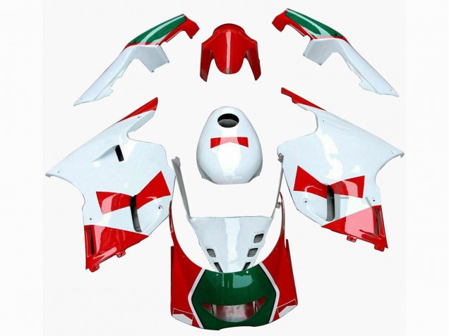 Carenados Moto Yamaha TZR250 3XV 1991-1994 - Blanco Rojo Verde