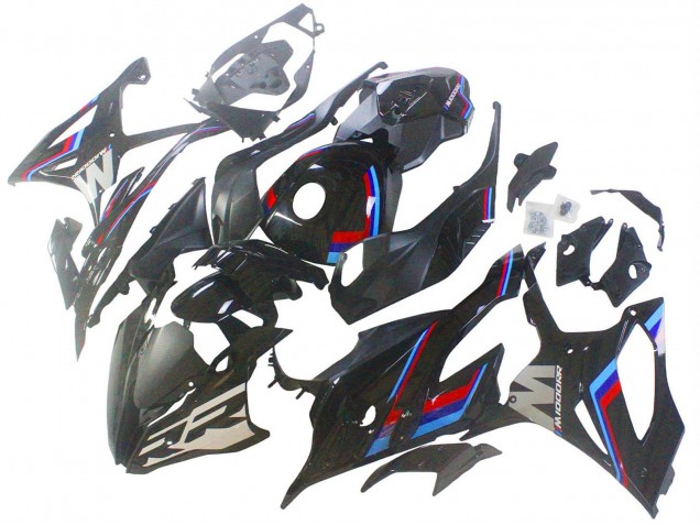 Carenados Moto BMW S1000RR 2023-2024 - Negro Azul Rojo
