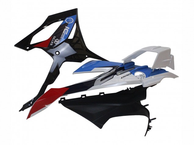 Carenados Moto BMW S1000RR 2023-2024 - Blanco Azul Rojo Negro Mate