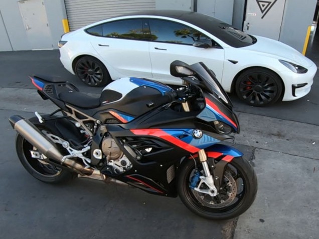 Carenados Moto BMW S1000RR 2019-2022 - Negro Azul Rojo