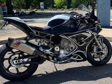 Carenados Moto BMW S1000RR 2019-2022 - Negro Blanco
