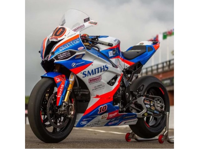 Carenados Moto BMW S1000RR 2019-2022 - Azul Rojo Blanco Smiths